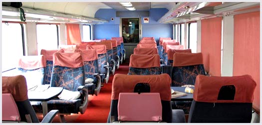 Indian Railways Executive Chair Car
