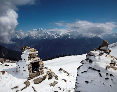 Kuari Pass Trek in Garhwal Himalayas
